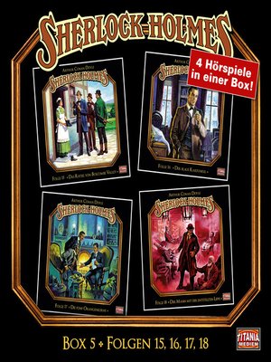 cover image of Sherlock Holmes--Die geheimen Fälle des Meisterdetektivs, Box 5